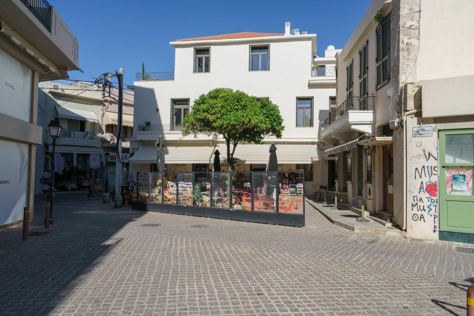 The Old Distillery - Premium Suites Rethymno Exterior foto